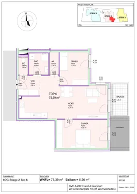 3-Zimmer-Wohnung kaufen in Gänserndorf – 82,2 m², € 400.820 – Bild 7 von 7