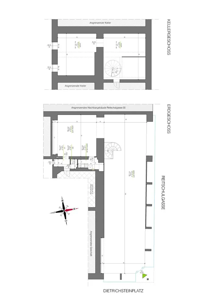 Gewerbefläche direkt am Dietrichsteinplatz in Graz - Provisionsfrei! - Ansicht 2