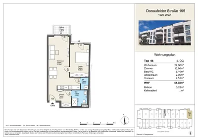 2-Zimmer-Wohnung kaufen in Wien – 55,38 m², € 309.400 – Bild 9 von 11