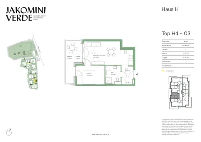 2-Zimmer-Wohnung kaufen in Graz – 45,44 m², € 244.000 – Bild 21 von 21