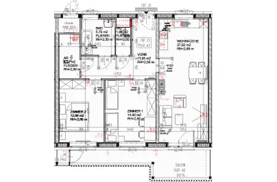 Wohnung mieten in Mistelbach – 79,48 m², € 805 – Bild 3 von 4