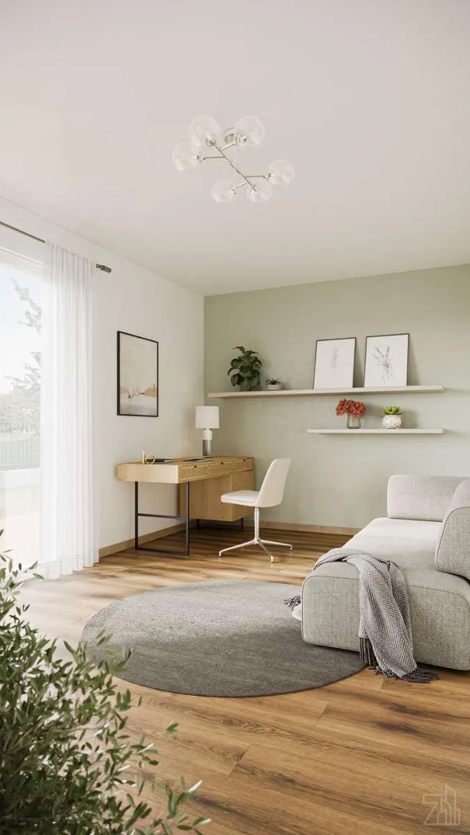 Süd-ostseitiger 3 Zimmer Gartentraum mit großer Terrasse in Ruhelage - Ansicht 2
