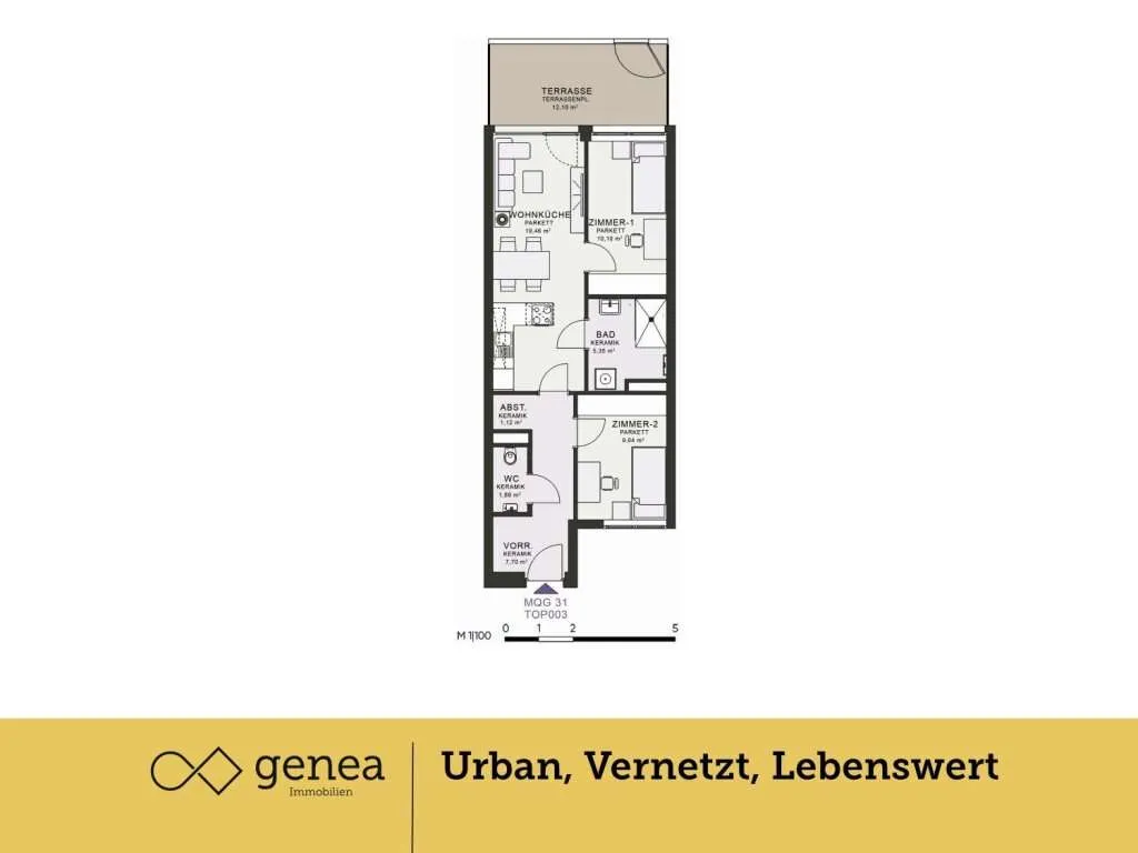 Zentrales Wohnen | MQG | ERSTBEZUG | Ideal für Familien - Ansicht 2
