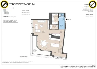 3-Zimmer-Wohnung kaufen in Wien – 156,45 m², € 2.499.000 – Bild 8 von 9