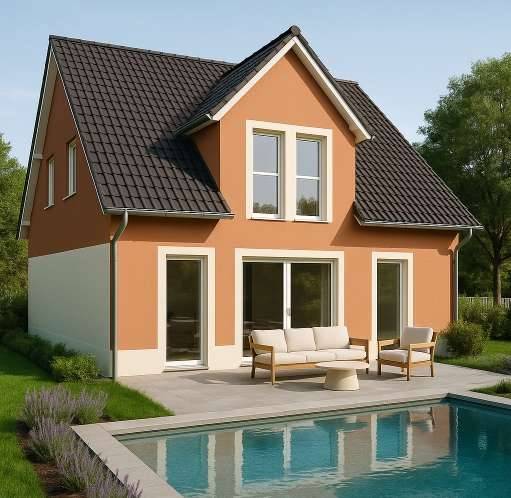BAUMEISTER-UNIKAT STATT FERTIGHAUS: Aktionshaus LENA & Grund monatlich schon ab € 2.349,-* - Ansicht 2