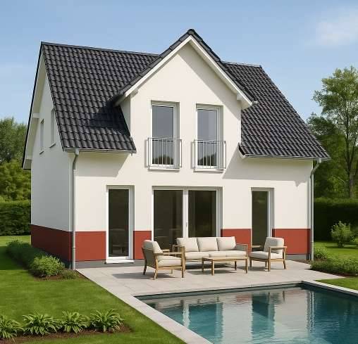 BAUMEISTER-UNIKAT STATT FERTIGHAUS: Aktionshaus LENA & Grund monatlich schon ab € 2.349,-* - Ansicht 3