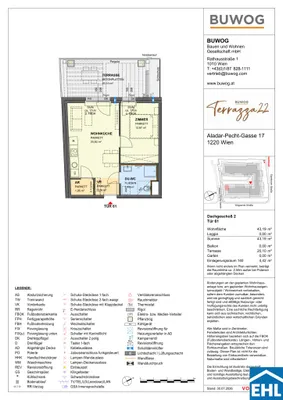 2-Zimmer-Wohnung kaufen in Wien – 43,19 m², € 323.000 – Bild 9 von 9