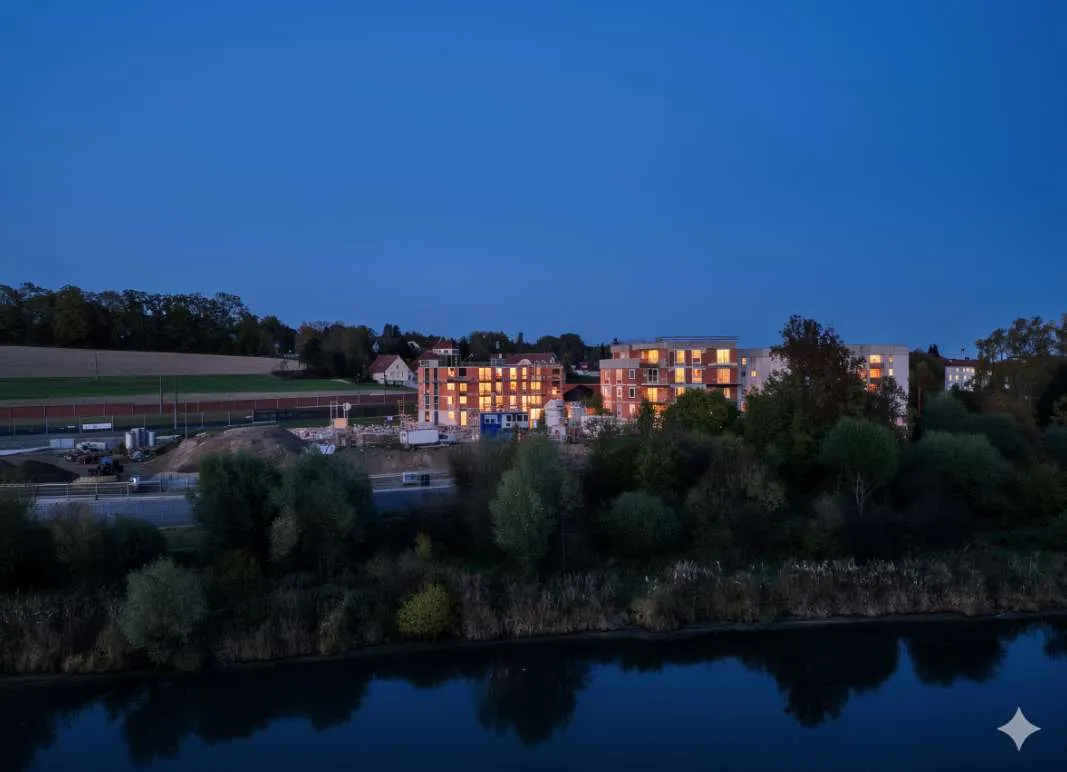 Jetzt sichern: Penthouse mit Innblick in Schärding - Neubau - Ansicht 3