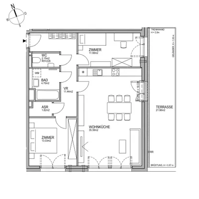 3-Zimmer-Wohnung kaufen in Wien – 80,5 m², € 476.194 – Bild 9 von 10