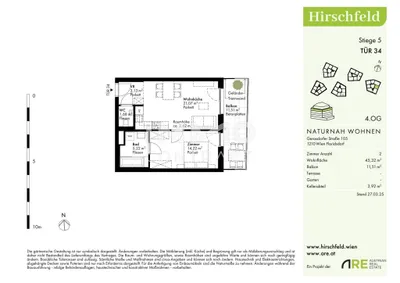 2-Zimmer-Wohnung kaufen in Wien – 45,32 m², € 273.000 – Bild 17 von 17