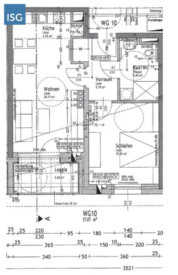2-Zimmer-Wohnung mieten in Braunau am Inn – 57 m², € 645 – Bild 2 von 2