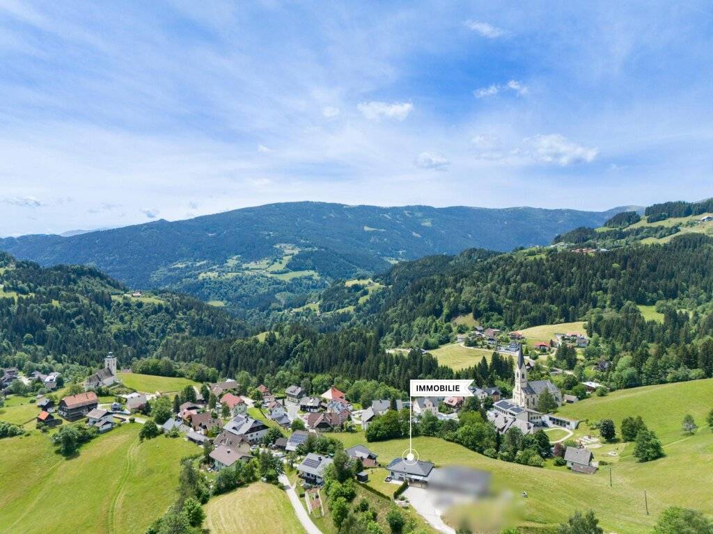 Leben mit Panorama - Stilvolle Doppelhaushälfte in traumhafter Naturlage, Arriach
