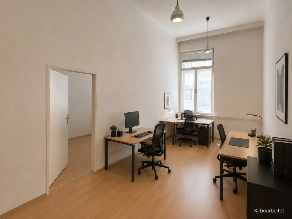 Altbauflair trifft Funktionalität - All-Inclusive Büro zur Untermiete - Ansicht 3