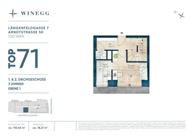3-Zimmer-Wohnung kaufen in Wien – 110,5 m², € 849.000 – Bild 22 von 23