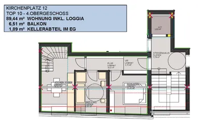 3-Zimmer-Wohnung mieten in Ried im Innkreis – 78 m², € 1.145 – Bild 23 von 24