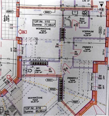 3-Zimmer-Wohnung kaufen in Wien – 77,58 m², € 369.000 – Bild 14 von 15