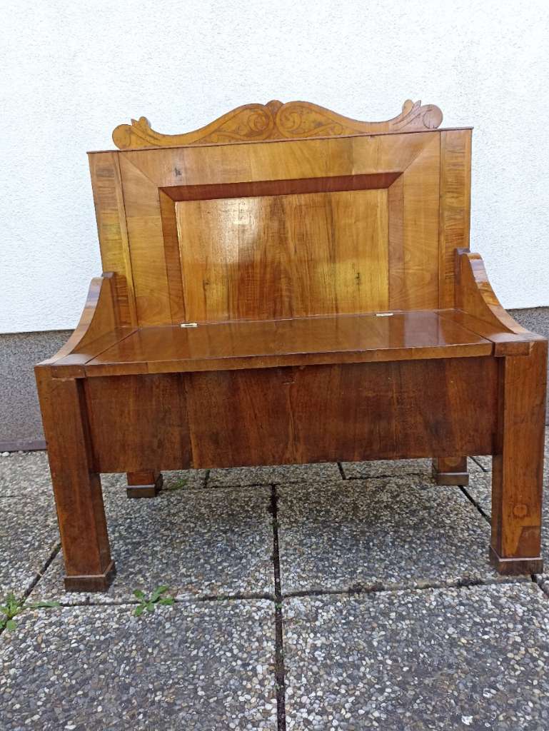 Teakholz Biedermeier Bank selling ca. 170 cm