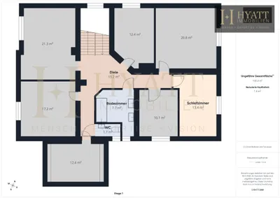 8-Zimmer-Haus kaufen in Tulln – 345 m², € 650.000 – Bild 22 von 24