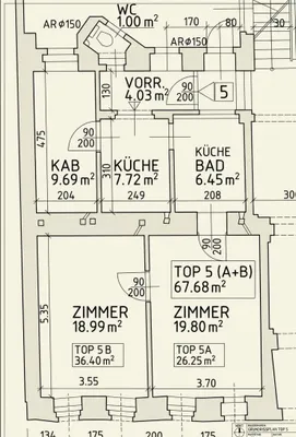 3-Zimmer-Wohnung kaufen in Wien – 68,02 m², € 199.000 – Bild 13 von 13