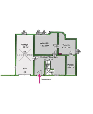 4-Zimmer-Haus kaufen in Tulln – 101 m², € 490.000 – Bild 22 von 22