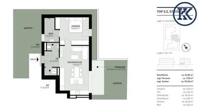 2-Zimmer-Wohnung kaufen in Wien – 51,85 m², € 415.000 – Bild 13 von 15