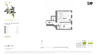 Immobilie kaufen in Wien – 39,63 m², € 99.000 – Bild 3 von 3
