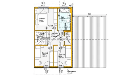 Haus mieten in Horn – 107,93 m², € 1.077 – Bild 5 von 5