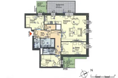 4-Zimmer-Wohnung mieten in Wien – 100,89 m², € 1.980 – Bild 3 von 31