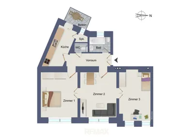 Wohnung kaufen in Graz – 90 m², € 297.500 – Bild 2 von 20