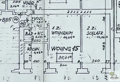 1-Zimmer-Wohnung mieten in Tulln – 35,61 m², € 620 – Bild 10 von 10