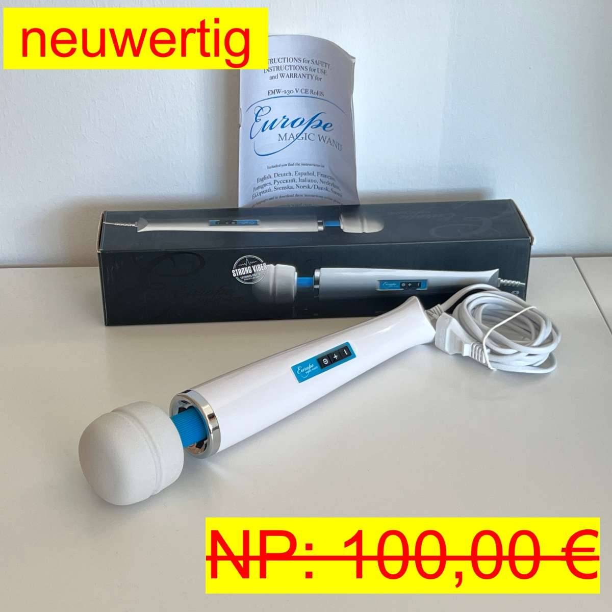 Europe Magic Wand Massagestab / Vibrator - neuwertig, starke Vibrationen,   60,- (8143 Muttendorf) - willhaben
