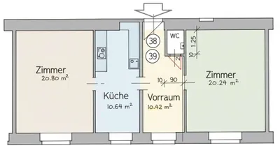 3-Zimmer-Wohnung kaufen in Wien – 62,9 m², € 168.890 – Bild 13 von 13