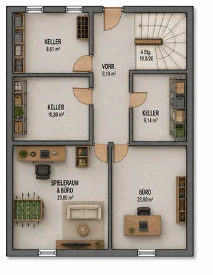 6-Zimmer-Haus kaufen in Wien – 105 m², € 579.000 – Bild 11 von 13
