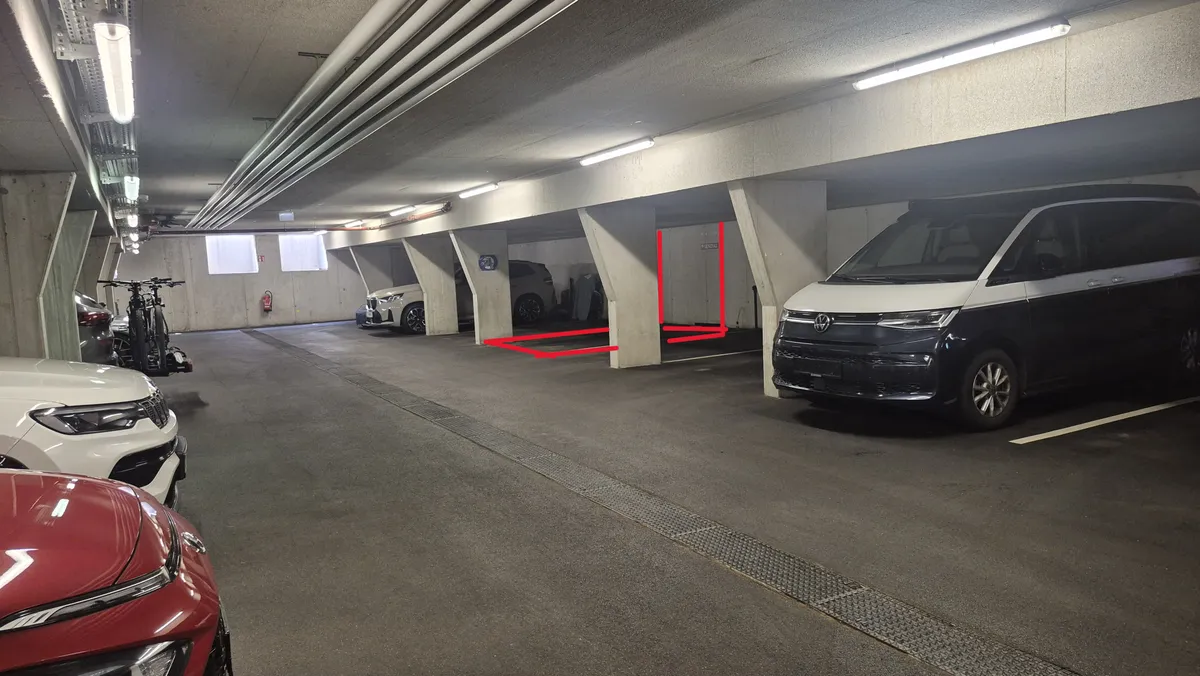 Tiefgaragenabstellplatz Götzens Kirchstrasse 33 "Provisionsfrei" - Ansicht 2