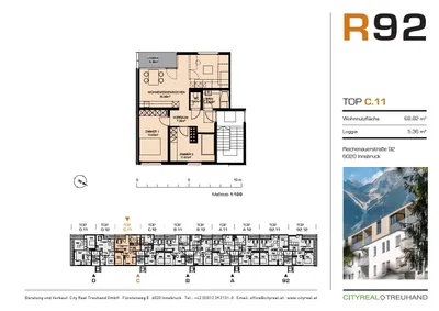 3-Zimmer-Wohnung kaufen in Innsbruck – 68,82 m², € 568.000 – Bild 11 von 11