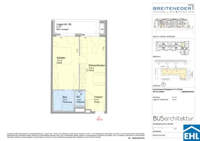 2-Zimmer-Wohnung mieten in Wien – 41,1 m², € 845 – Bild 6 von 6