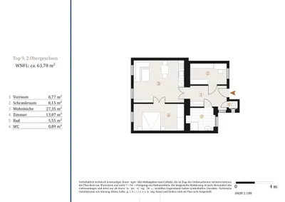3-Zimmer-Wohnung kaufen in Wien – 63,78 m², € 429.000 – Bild 12 von 12