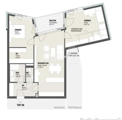 Immobilie kaufen in Mistelbach – 85,55 m², € 352.600 – Bild 14 von 14