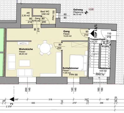 Wohnung kaufen in Tulln – 221,07 m², € 540.000 – Bild 2 von 5
