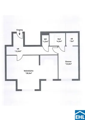 2-Zimmer-Wohnung mieten in Wien – 61,1 m², € 1.250 – Bild 18 von 18