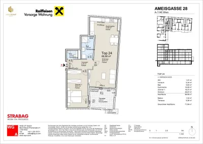2-Zimmer-Wohnung kaufen in Wien – 66,68 m², € 434.500 – Bild 20 von 20