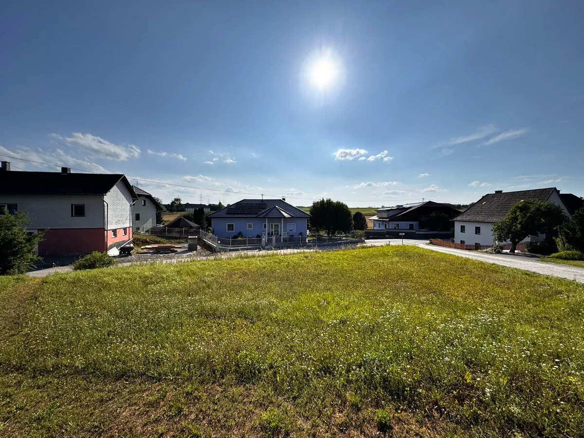 Provisionsfrei: 700 m² Baugrund ohne Bauzwang nahe Linz & Steyr