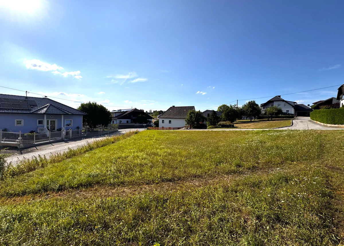 Provisionsfrei: 700 m² Baugrund ohne Bauzwang nahe Linz & Steyr - Ansicht 2