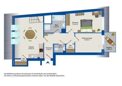 4-Zimmer-Wohnung kaufen in Mödling – 132,1 m², € 545.000 – Bild 24 von 25