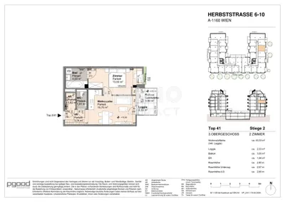 Immobilie kaufen in Wien – 41 m², € 279.400 – Bild 11 von 11