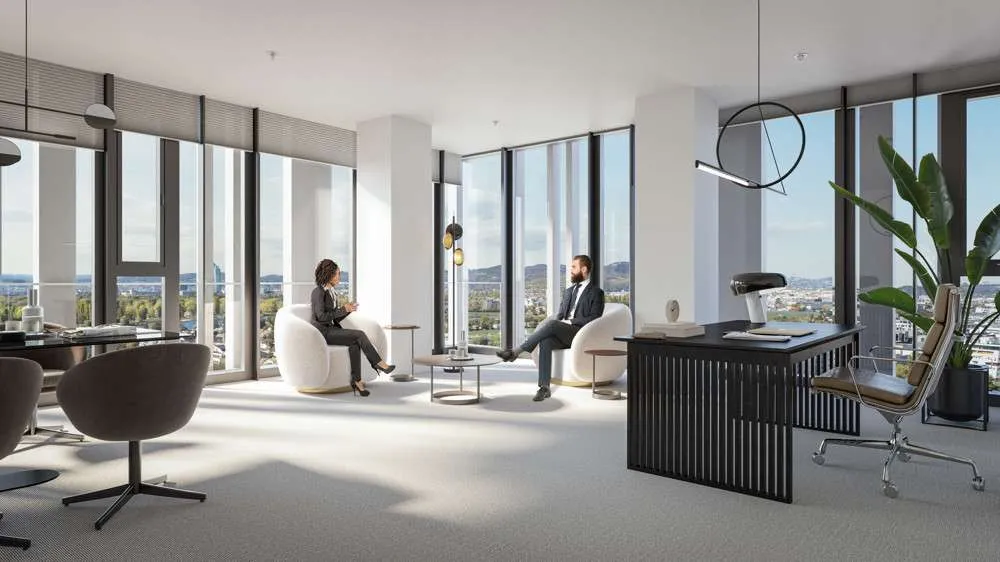 VIENNA TWENTYTWO - TOWER OFFICES | PROJEKT – pohled 3
