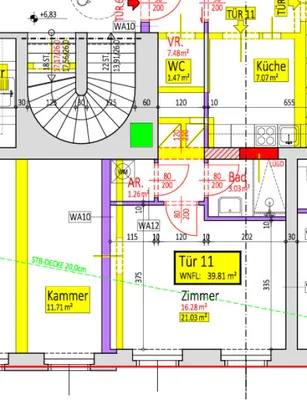 2-Zimmer-Wohnung kaufen in Wien – 39,81 m², € 220.000 – Bild 3 von 3