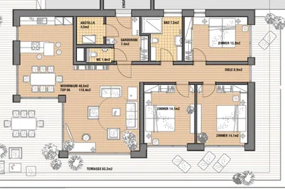 Wohnung kaufen in Villach Land – 118,4 m², € 1.015.000 – Bild 6 von 6