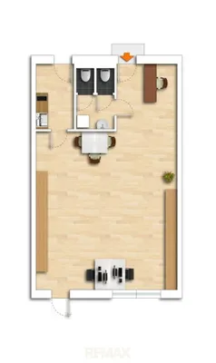 1-Zimmer-Gewerbeimmobilie mieten in Krems Land – 76 m², € 1.369 – Bild 10 von 11