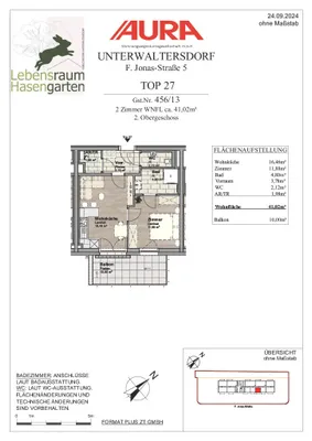 2-Zimmer-Wohnung kaufen in Baden – 41,02 m², € 189.900 – Bild 10 von 10